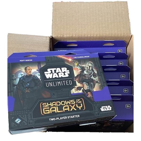 Case Star Wars Deck Shadows Galaxy 2 Player Starter Moff Gideon Mandalorian NEW